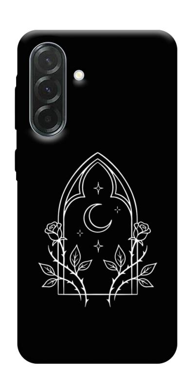 Чохол itsPrint Gothic roses для Samsung Galaxy A57 5G, black, купити оптом з доставкою