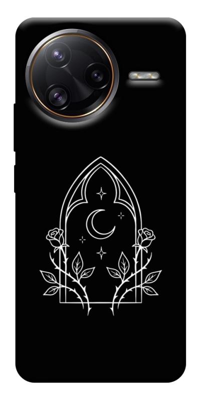 Чохол itsPrint Gothic roses для Xiaomi Poco F7, black, купити оптом з доставкою