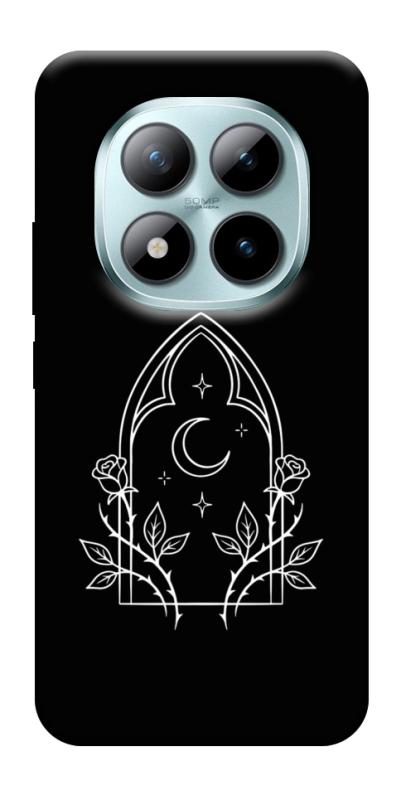 Чехол itsPrint Gothic roses для Xiaomi Redmi Note 15 Pro 5G, black, купить оптом с доставкой