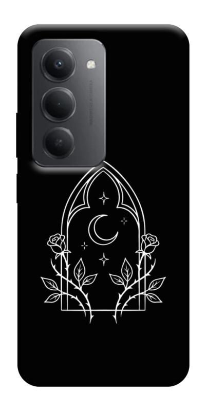 Чехол itsPrint Gothic roses для Xiaomi Redmi 15 4G (Global) / 5G, black, купить оптом с доставкой