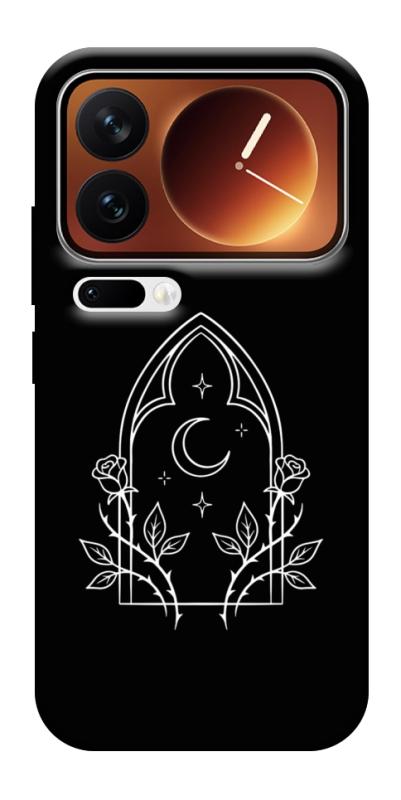 Чохол itsPrint Gothic roses для Xiaomi 17 Pro Max, black, купити оптом з доставкою