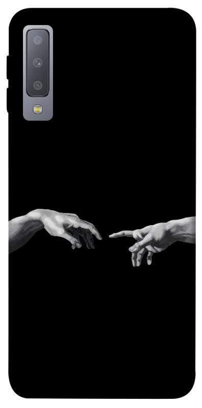 Чехол itsPrint The touch для Samsung A750 Galaxy A7 (2018), black, купить оптом с доставкой