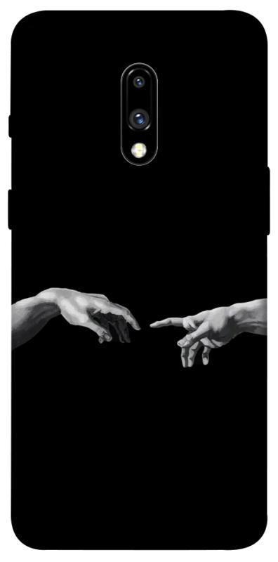Чохол itsPrint The touch для OnePlus 7, black, купити оптом з доставкою