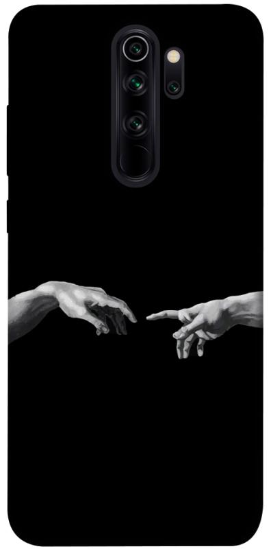 Чехол itsPrint The touch для Xiaomi Redmi Note 8 Pro, black, купить оптом с доставкой