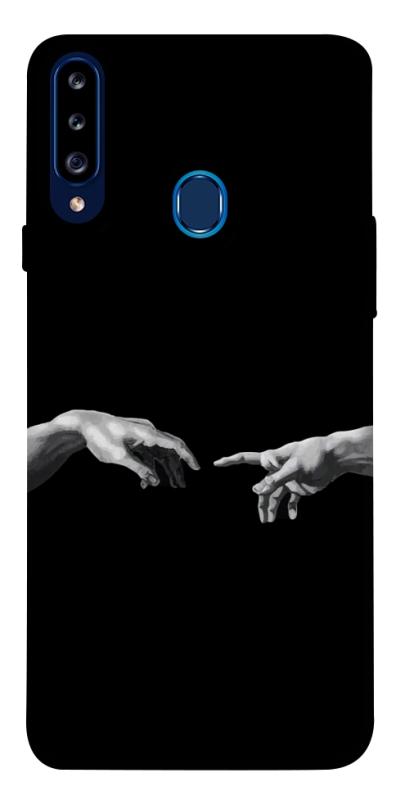 Чохол itsPrint The touch для Samsung Galaxy A20s, black, купити оптом з доставкою