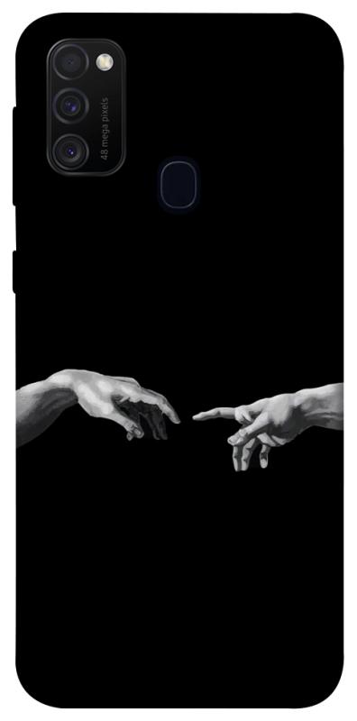 Чехол itsPrint The touch для Samsung Galaxy M30s / M21, black, купить оптом с доставкой