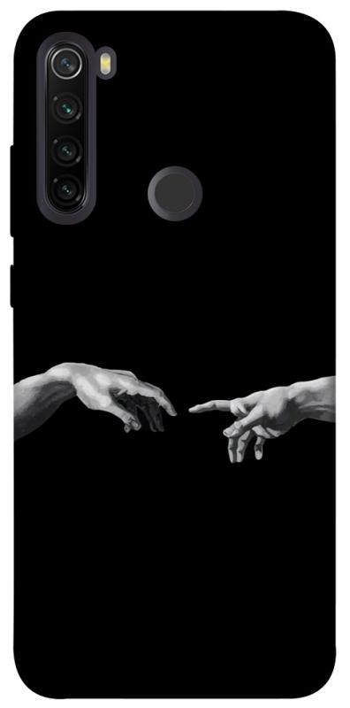 Чехол itsPrint The touch для Xiaomi Redmi Note 8T, black, купить оптом с доставкой