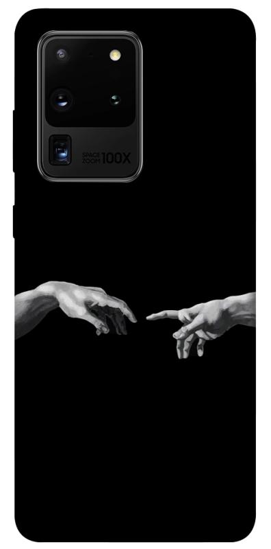 Чехол itsPrint The touch для Samsung Galaxy S20 Ultra, black, купить оптом с доставкой
