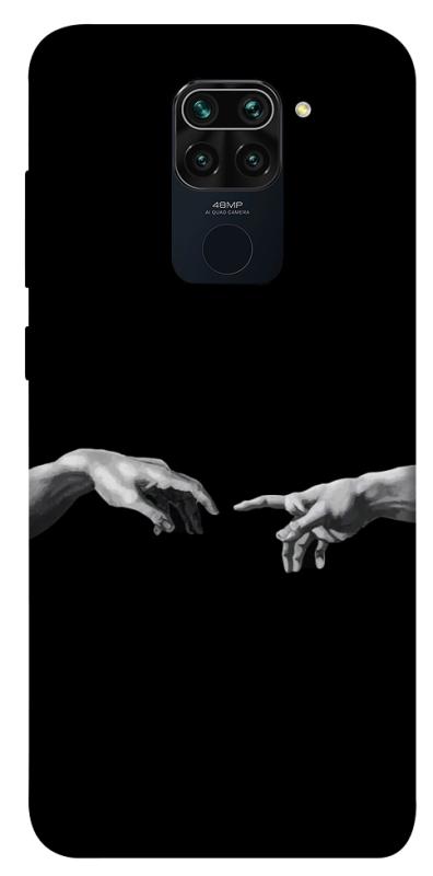 Чехол itsPrint The touch для Xiaomi Redmi Note 9 / Redmi 10X, black, купить оптом с доставкой