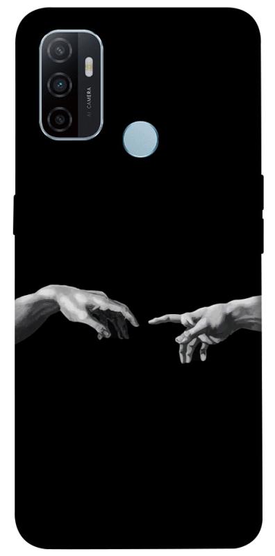 Чохол itsPrint The touch для Oppo A53 / A32 / A33, black, купити оптом з доставкою