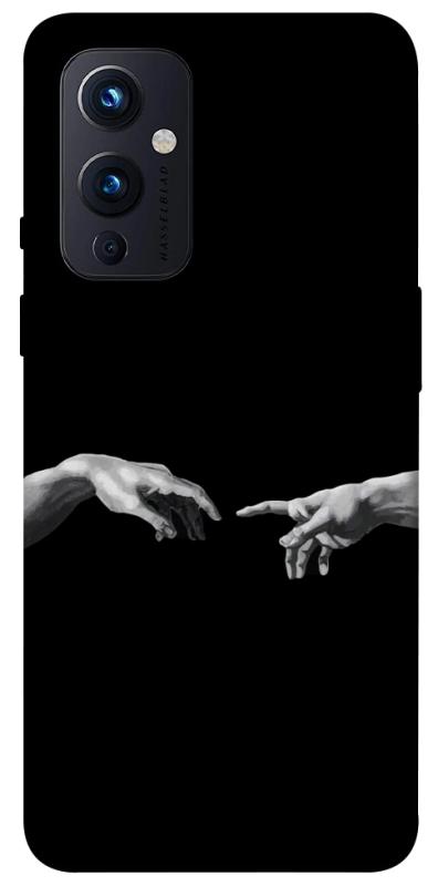 Чехол itsPrint The touch для OnePlus 9, black, купить оптом с доставкой