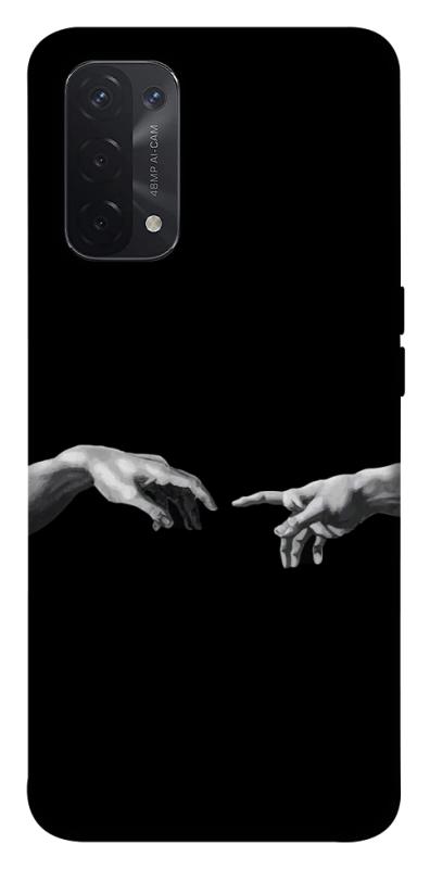 Чохол itsPrint The touch для Oppo A54 4G, black, купити оптом з доставкою