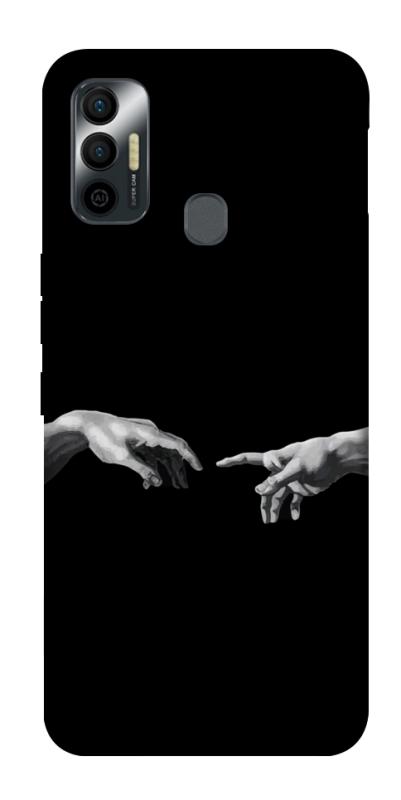 Чехол itsPrint The touch для TECNO Spark 7, black, купить оптом с доставкой