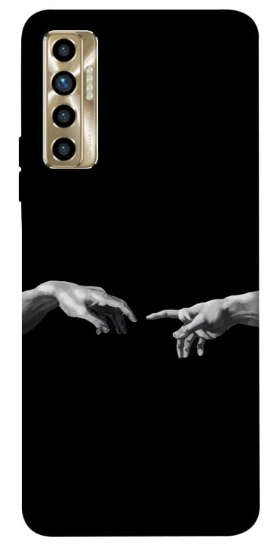 Чохол itsPrint The touch для TECNO Camon 17P, black, купити оптом з доставкою