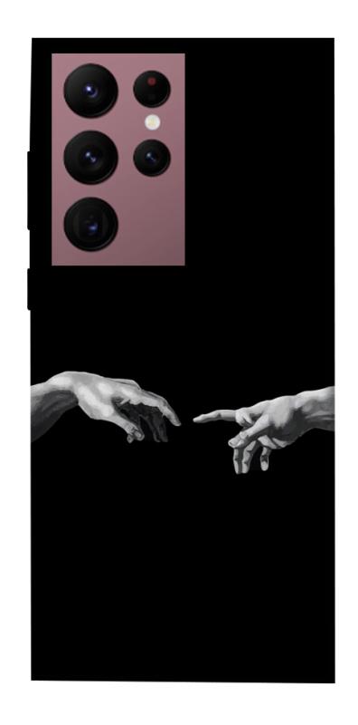 Чохол itsPrint The touch для Samsung Galaxy S22 Ultra, black, купити оптом з доставкою