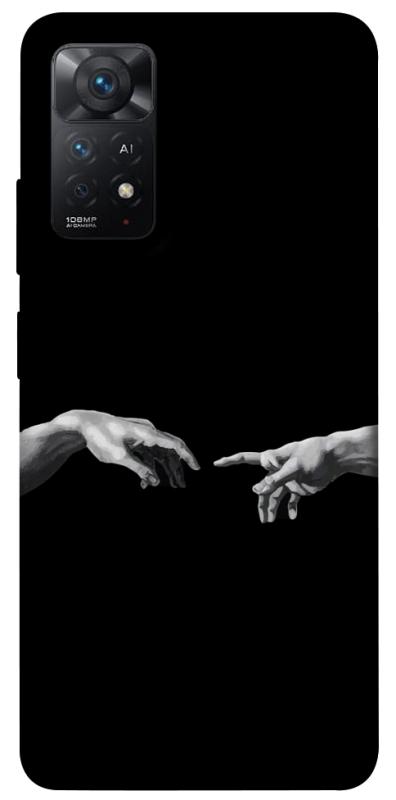 Чехол itsPrint The touch для Xiaomi Redmi Note 11 Pro 4G/5G, black, купить оптом с доставкой