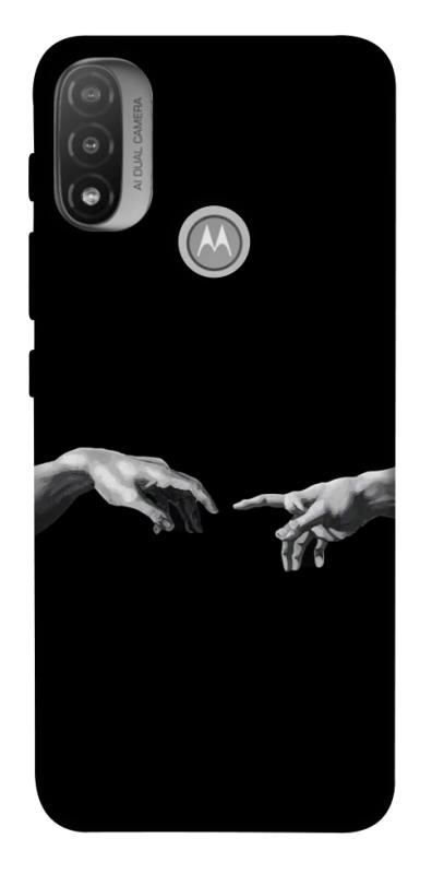 Чехол itsPrint The touch для Motorola Moto E20, black, купить оптом с доставкой