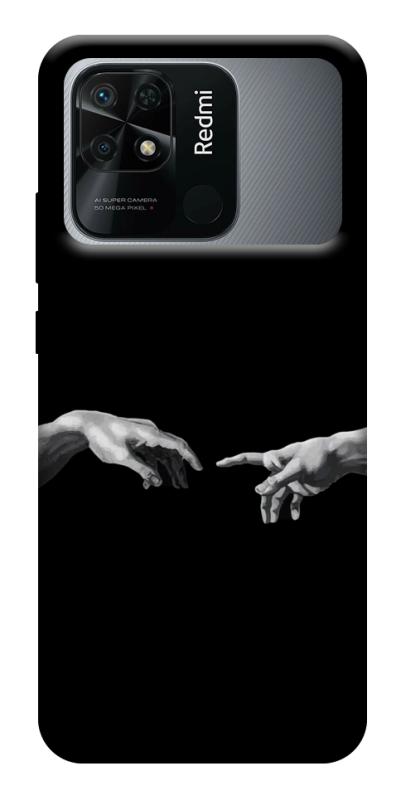 Чехол itsPrint The touch для Xiaomi Redmi 10C, black, купить оптом с доставкой