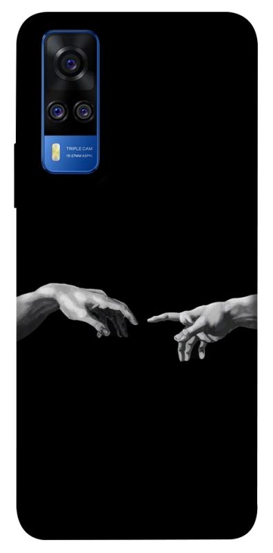Чехол itsPrint The touch для Vivo Y51a, black, купить оптом с доставкой