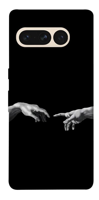 Чехол itsPrint The touch для Google Pixel 7 Pro, black, купить оптом с доставкой