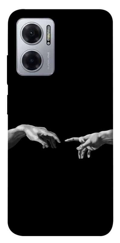 Чохол itsPrint The touch для Xiaomi Redmi Note 11E, black, купити оптом з доставкою