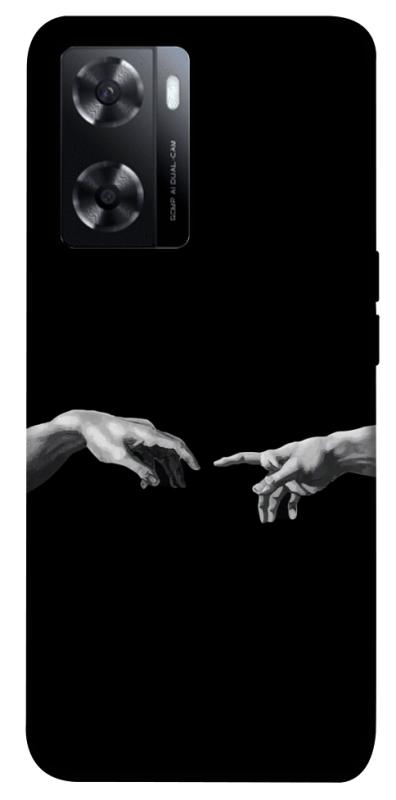 Чохол itsPrint The touch для Oppo A57s, black, купити оптом з доставкою