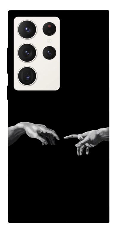 Чехол itsPrint The touch для Samsung Galaxy S23 Ultra, black, купить оптом с доставкой