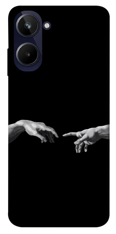 Чехол itsPrint The touch для Realme 10 4G, black, купить оптом с доставкой