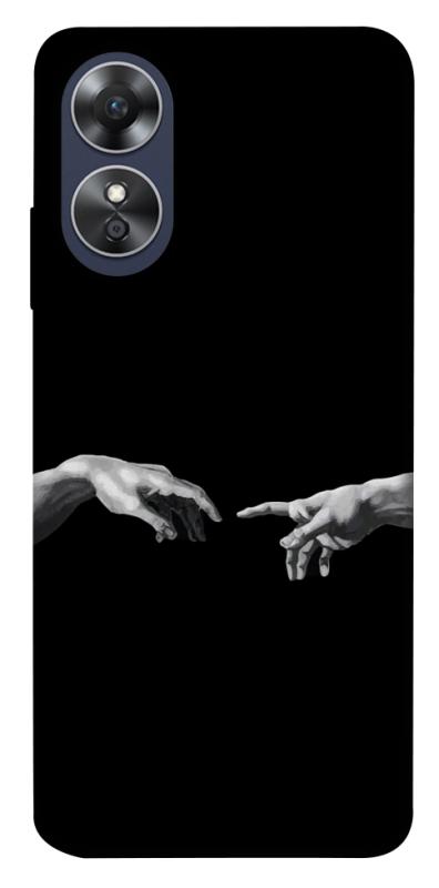 Чехол itsPrint The touch для Oppo A17, black, купить оптом с доставкой