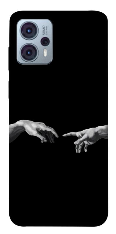 Чохол itsPrint The touch для Motorola Moto G23, black, купити оптом з доставкою
