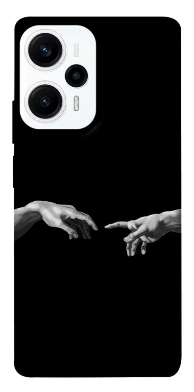 Чехол itsPrint The touch для Xiaomi Poco F5 / Note 12 Turbo, black, купить оптом с доставкой