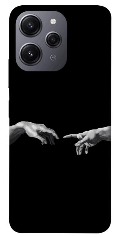Чохол itsPrint The touch для Xiaomi Redmi 12, black, купити оптом з доставкою
