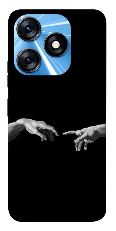 Чохол itsPrint The touch для TECNO Spark 10 Pro, black, купити оптом з доставкою