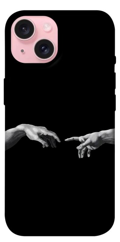 Чехол itsPrint The touch для Apple iPhone 15 (6.1"), black, купить оптом с доставкой