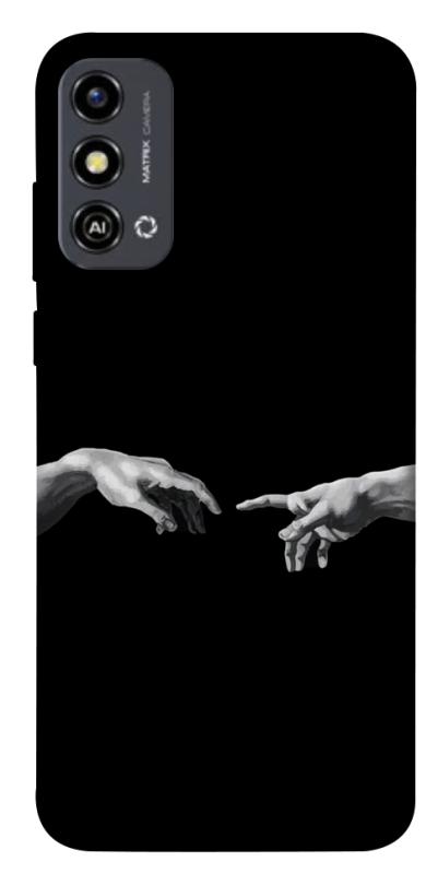Чохол itsPrint The touch для ZTE Blade A53, black, купити оптом з доставкою