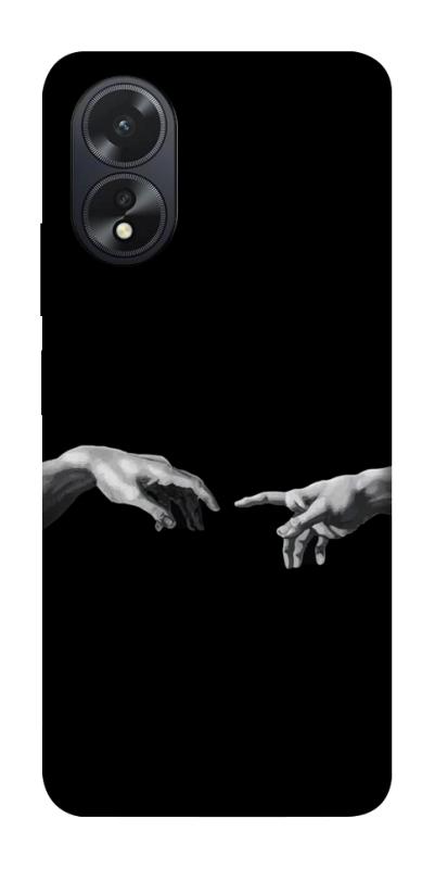 Чохол itsPrint The touch для Oppo A38, black, купити оптом з доставкою
