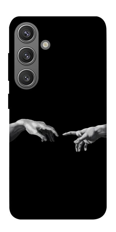 Чехол itsPrint The touch для Samsung Galaxy S24+, black, купить оптом с доставкой