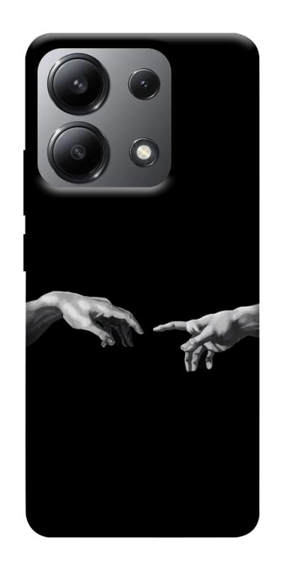 Чехол itsPrint The touch для Xiaomi Redmi Note 13 4G, black, купить оптом с доставкой