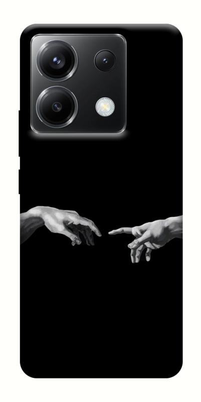 Чохол itsPrint The touch для Xiaomi Poco X6, black, купити оптом з доставкою
