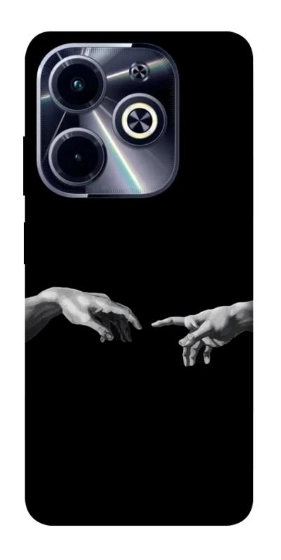 Чохол itsPrint The touch для Infinix Hot 40i, black, купити оптом з доставкою