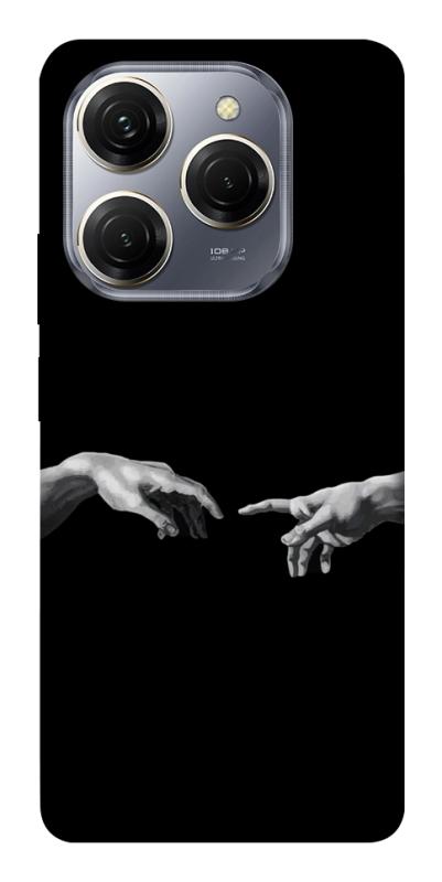 Чохол itsPrint The touch для TECNO Spark 20 Pro, black, купити оптом з доставкою