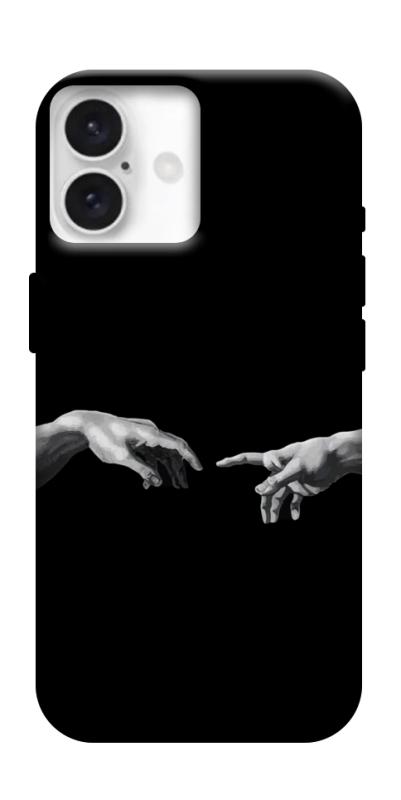 Чохол itsPrint The touch для Apple iPhone 16 (6.1"), black, купити оптом з доставкою