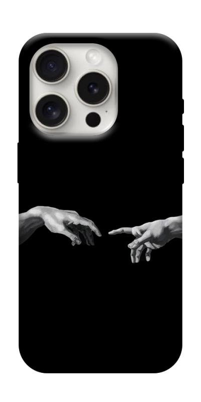 Чехол itsPrint The touch для Apple iPhone 16 Pro (6.3"), black, купить оптом с доставкой
