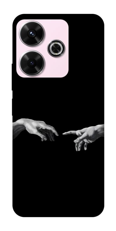 Чехол itsPrint The touch для Xiaomi Redmi 13 4G / Poco M6 4G, black, купить оптом с доставкой