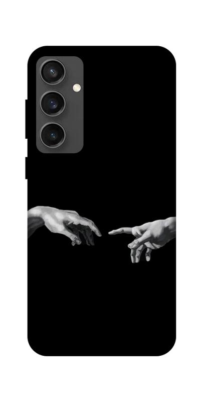 Чохол itsPrint The touch для Samsung Galaxy S24 FE, black, купити оптом з доставкою