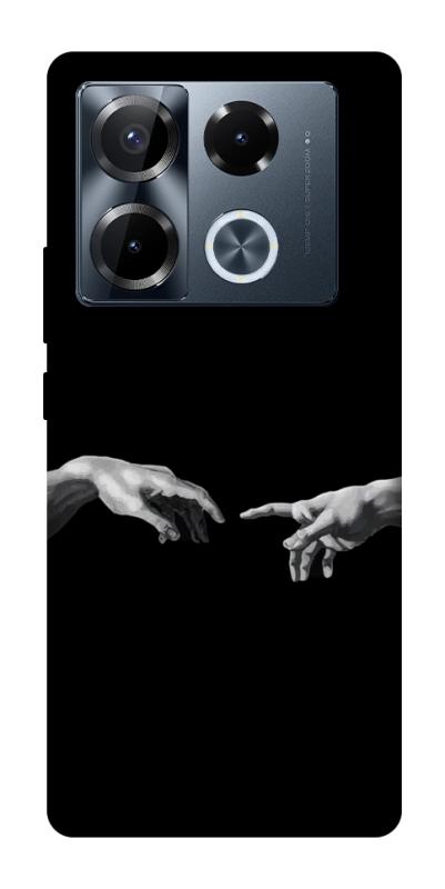 Чехол itsPrint The touch для Infinix Note 40 Pro 4G, black, купить оптом с доставкой