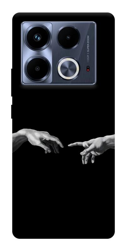 Чохол itsPrint The touch для Infinix Note 40 4G, black, купити оптом з доставкою