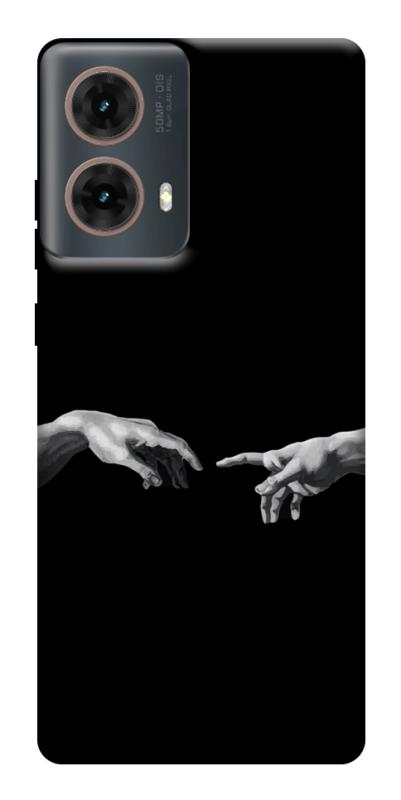 Чохол itsPrint The touch для Motorola Moto G85, black, купити оптом з доставкою