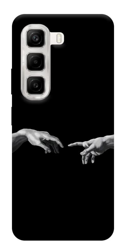 Чохол itsPrint The touch для Infinix Hot 50 4G, black, купити оптом з доставкою