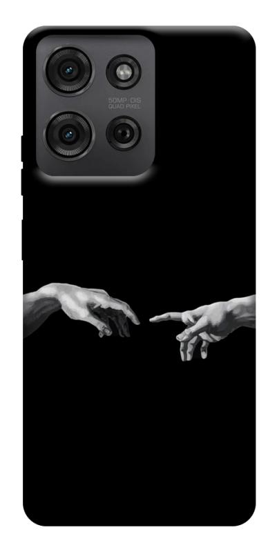 Чохол itsPrint The touch для Motorola Moto G75 5G, black, купити оптом з доставкою